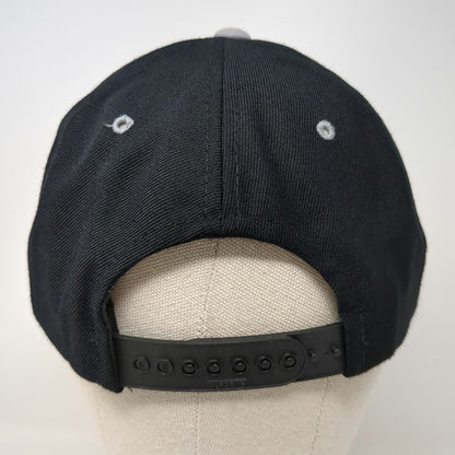 Yupoong Snapback Hat Black Gray Red White One Size D&B Supply Green Underbrim
