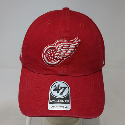 Detroit Red Wings NHL '47 Hat One Size Norris Division Slideback Clean Up Cotton