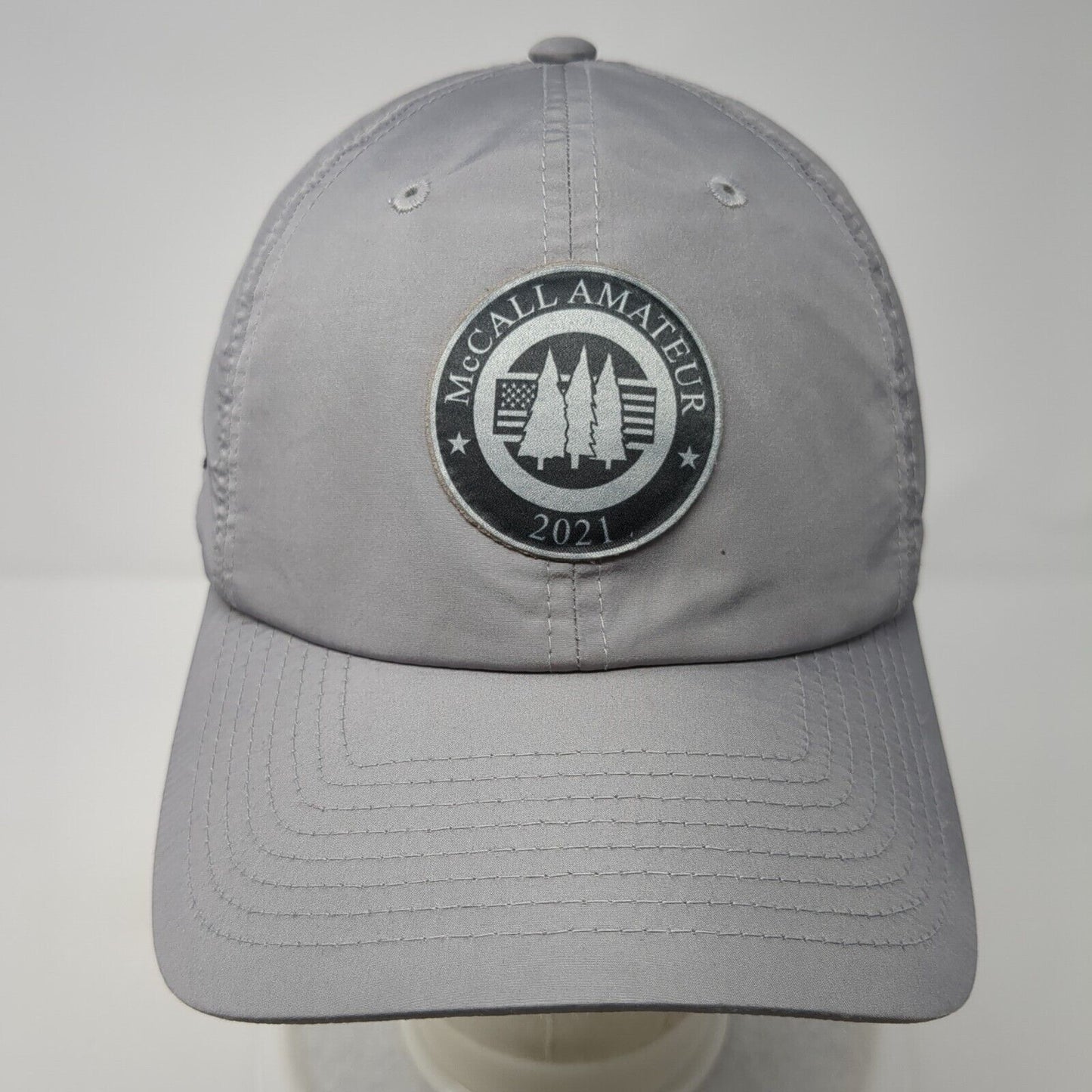 McCall Amateur 2021 Immersion Strapback Hat Gray One Size Adjustable Level Wear