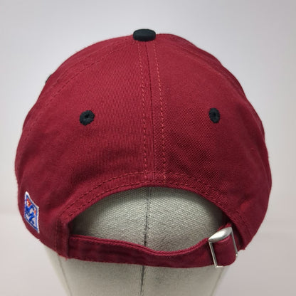 The Game Baseball Cap Red Black White OSFM Chico State Wildcats Hat Slideback