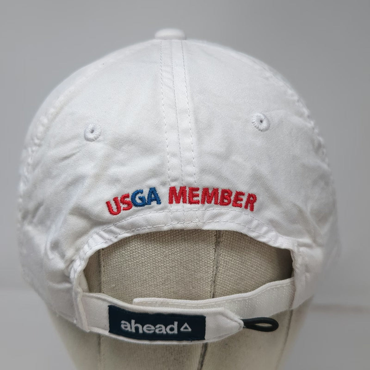 Ahead Baseball Cap White One Size 125th US Open Oakmont USGA Member Hat