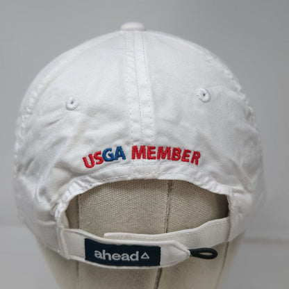 Ahead Baseball Cap White One Size 125th US Open Oakmont USGA Member Hat