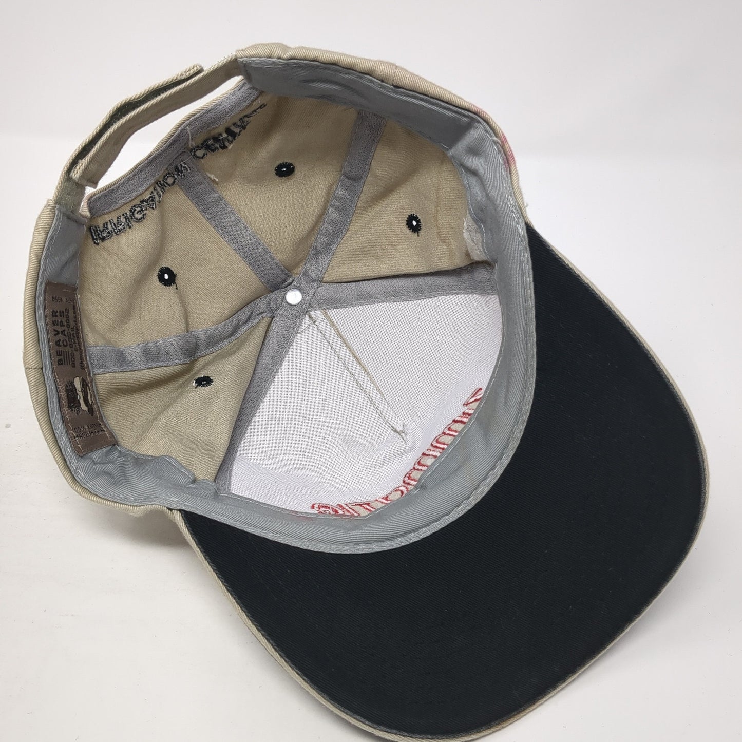 Zimmatic Strength To Grow On Strapback Hat Brown One Size Colorblock