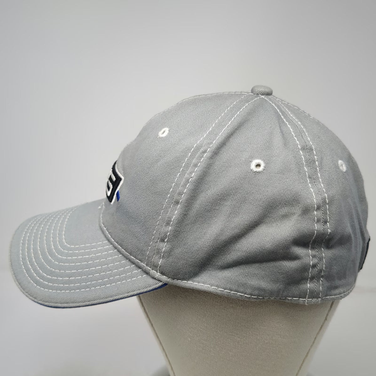 PING Baseball Cap Gray XL A-Flex Stretch Fit Play Your Best Golf Hat Embroidered