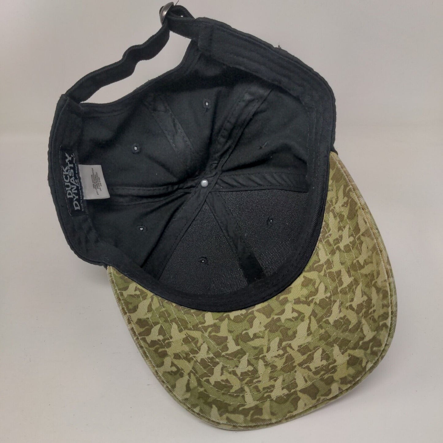 Duck Dynasty Slideback Hat Multi OSFM Adjustable Colorblock 6 Panel