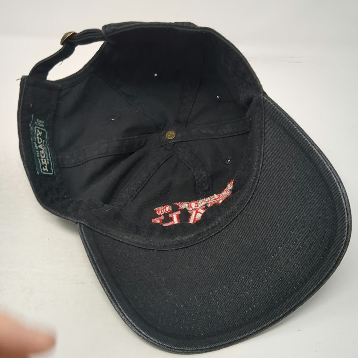 Legacy University of Utah NCAA Baseball Cap Black One Size Cotton Slideback Hat