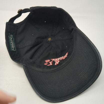 Legacy University of Utah NCAA Baseball Cap Black One Size Cotton Slideback Hat