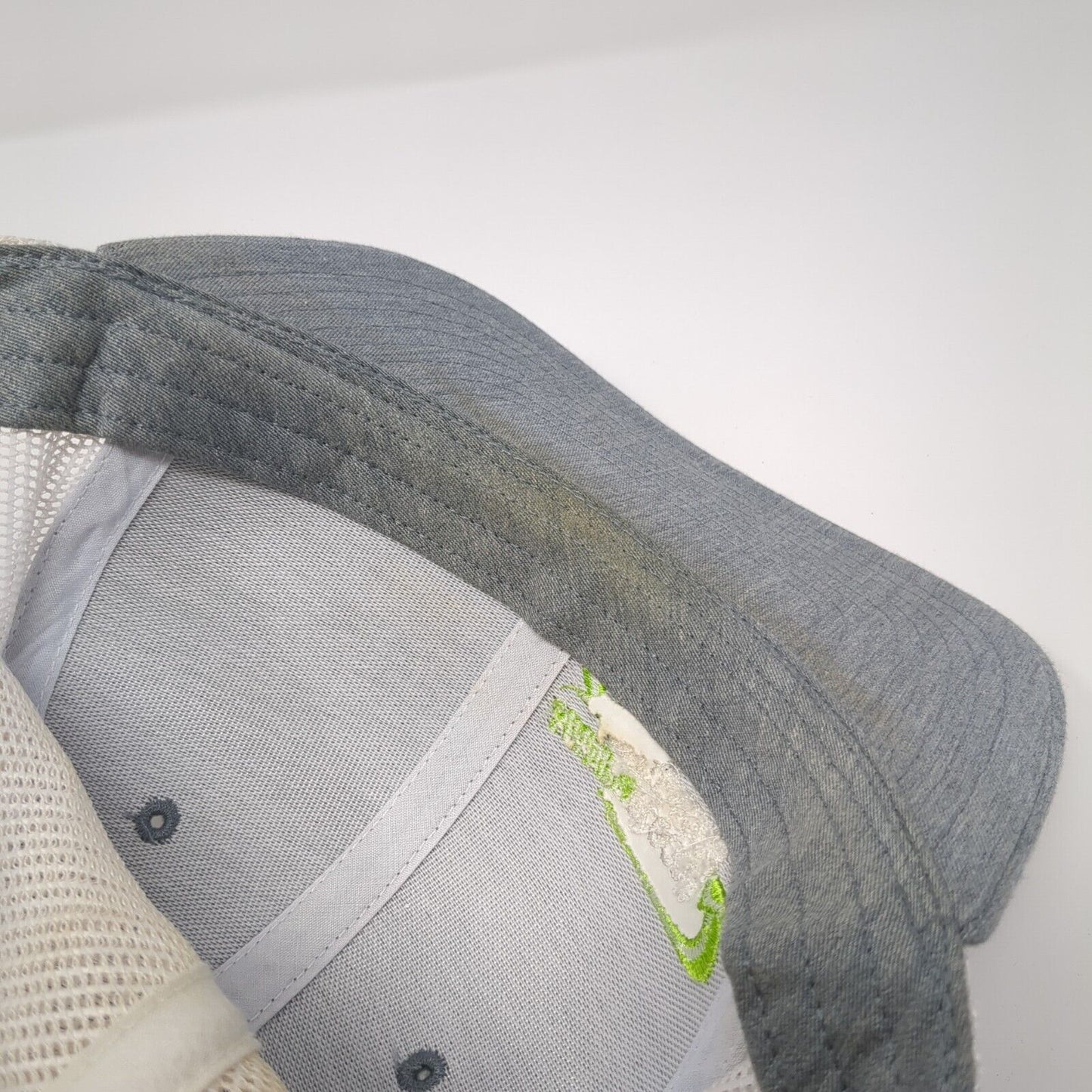 Nampa Floors & Interiors Snapback Trucker Hat Gray OS Adjustable Mesh Richardson