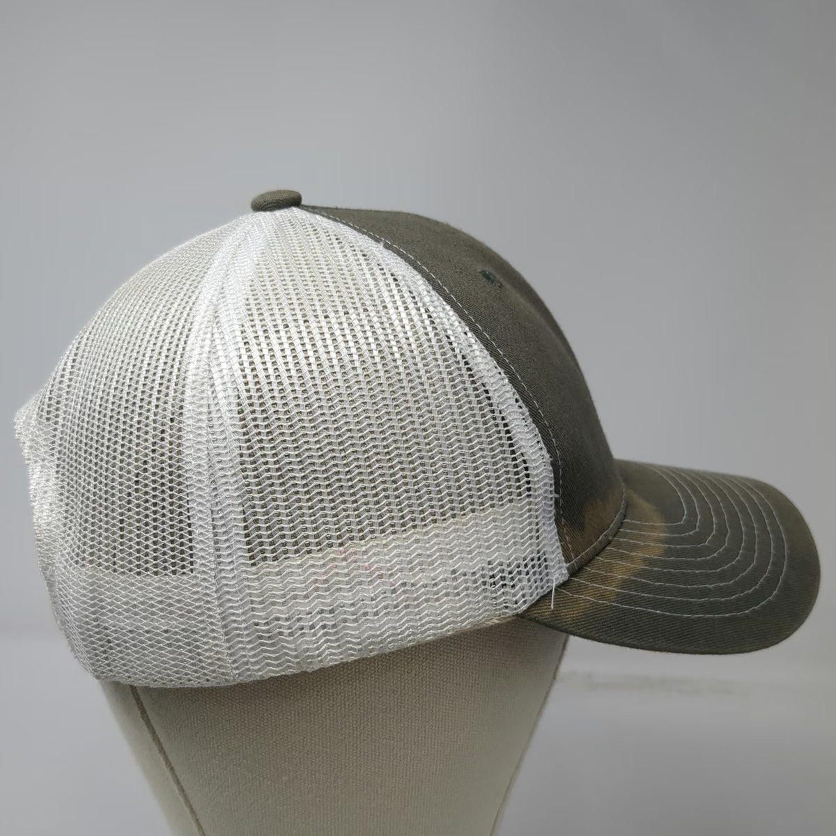 Direct Caps Trucker Hat Gray One Size Mesh Snapback Air Liquide Geismar LMA Logo