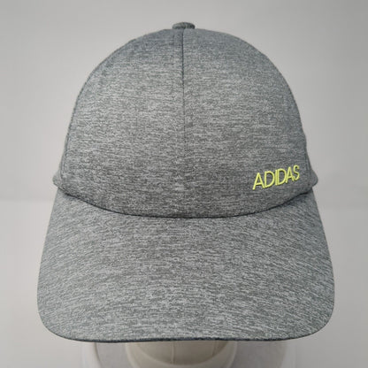 Adidas Spell Out Strapback Hat Gray One Size Adjustable Solid 6 Panel