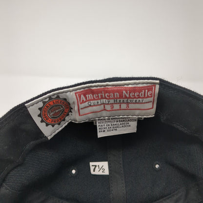 Harley-Davidson Motorcycles Fitted Baseball Cap Blue 7 1/2 American Needle