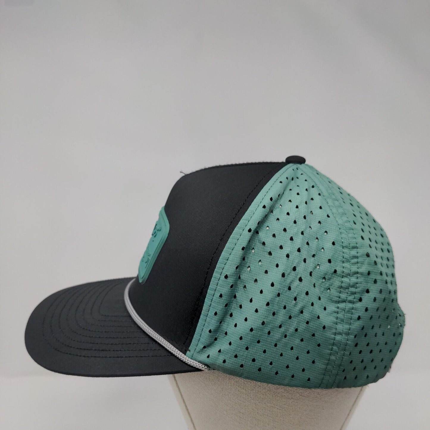 Mill 95 Patch Snapback Rope Hat Multi One Size Laser Cut Colorblock
