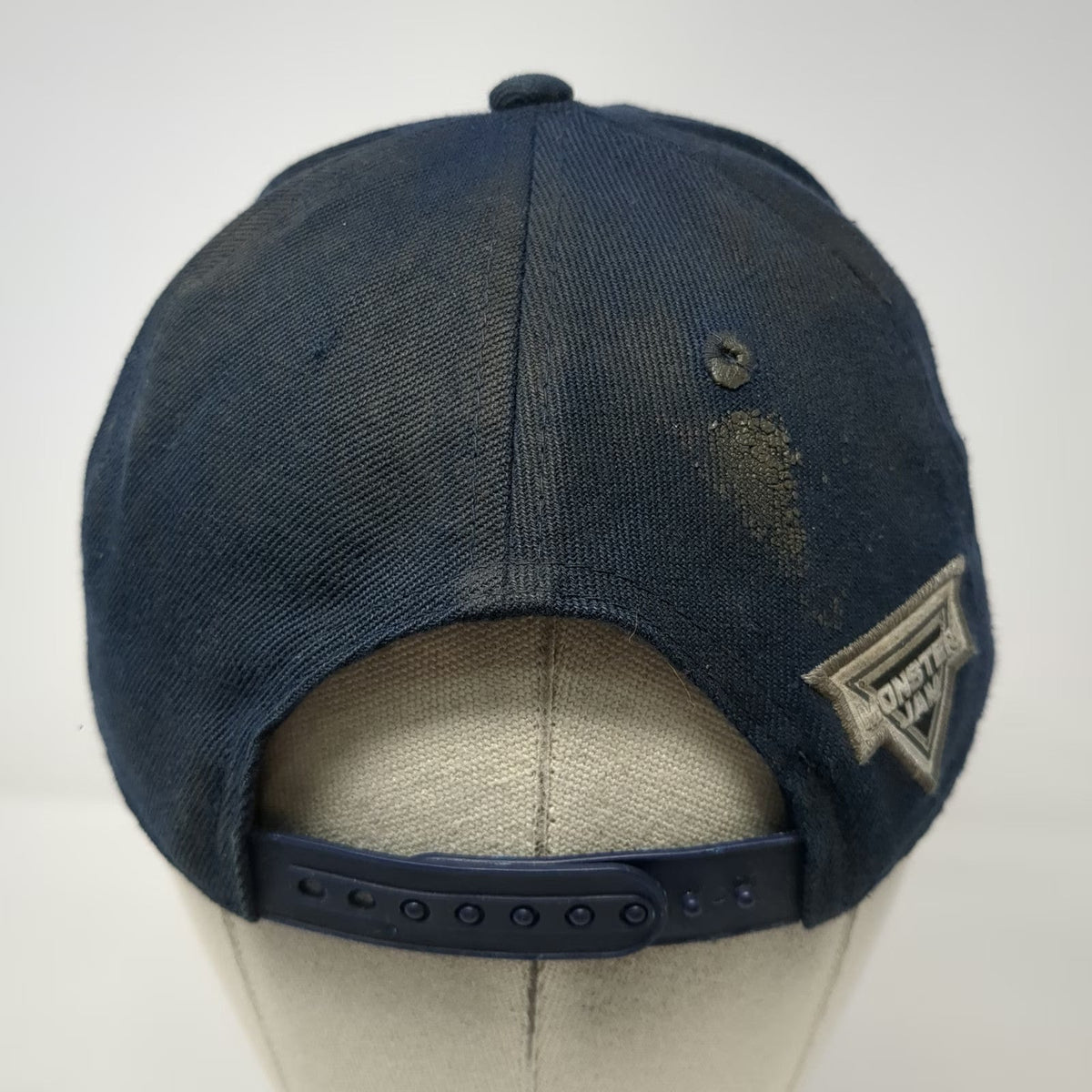 Monster Jam Snapback Blue One Size Megalodon Monster Truck Hat M Logo Embroidery