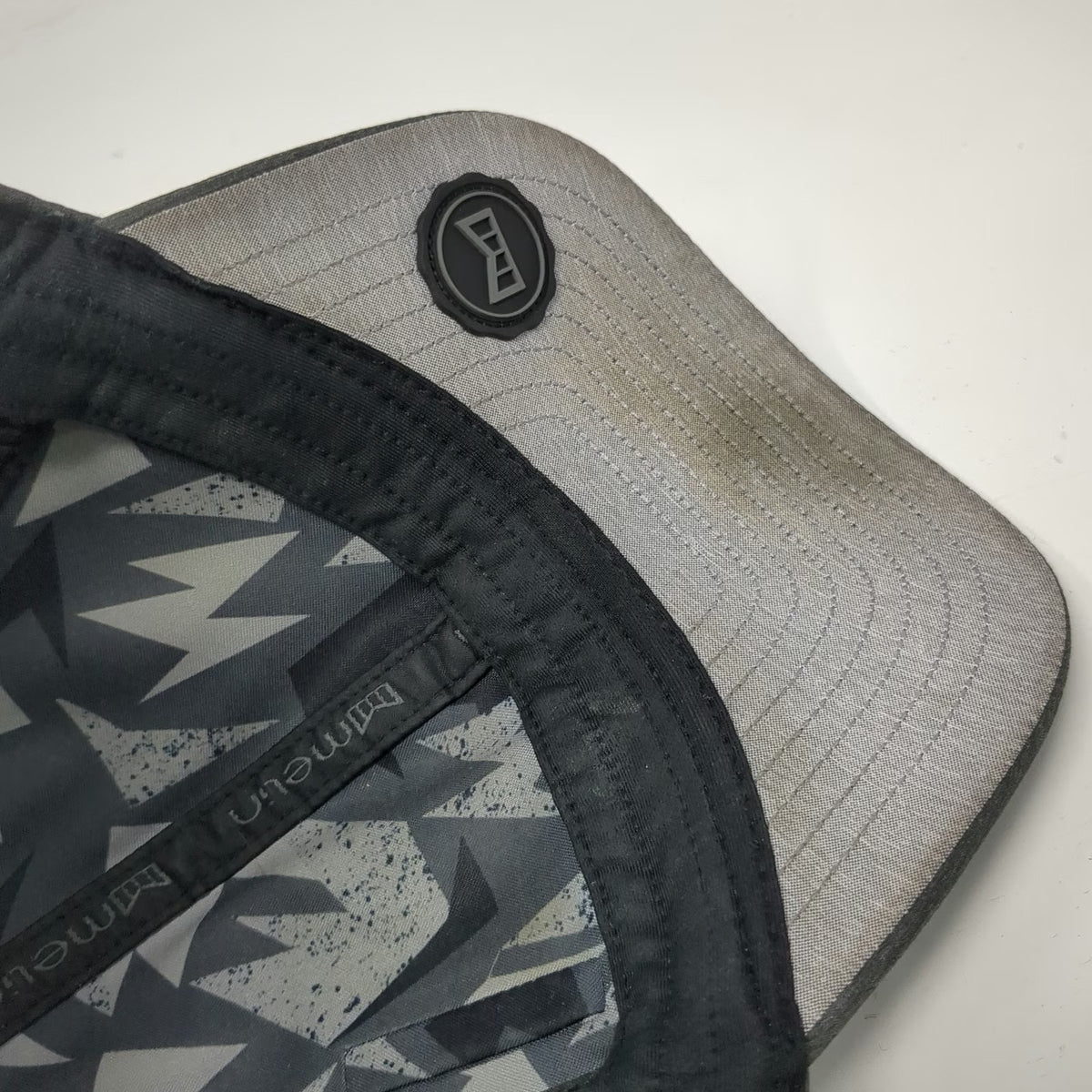 Melin Trucker Hat Gray One Size A-Game Hydro Perforated Performance Snapback