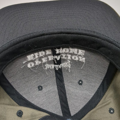 Yupoong Snapback Hat One Size Black Green Camo Jack Daniels Operation Ride Home