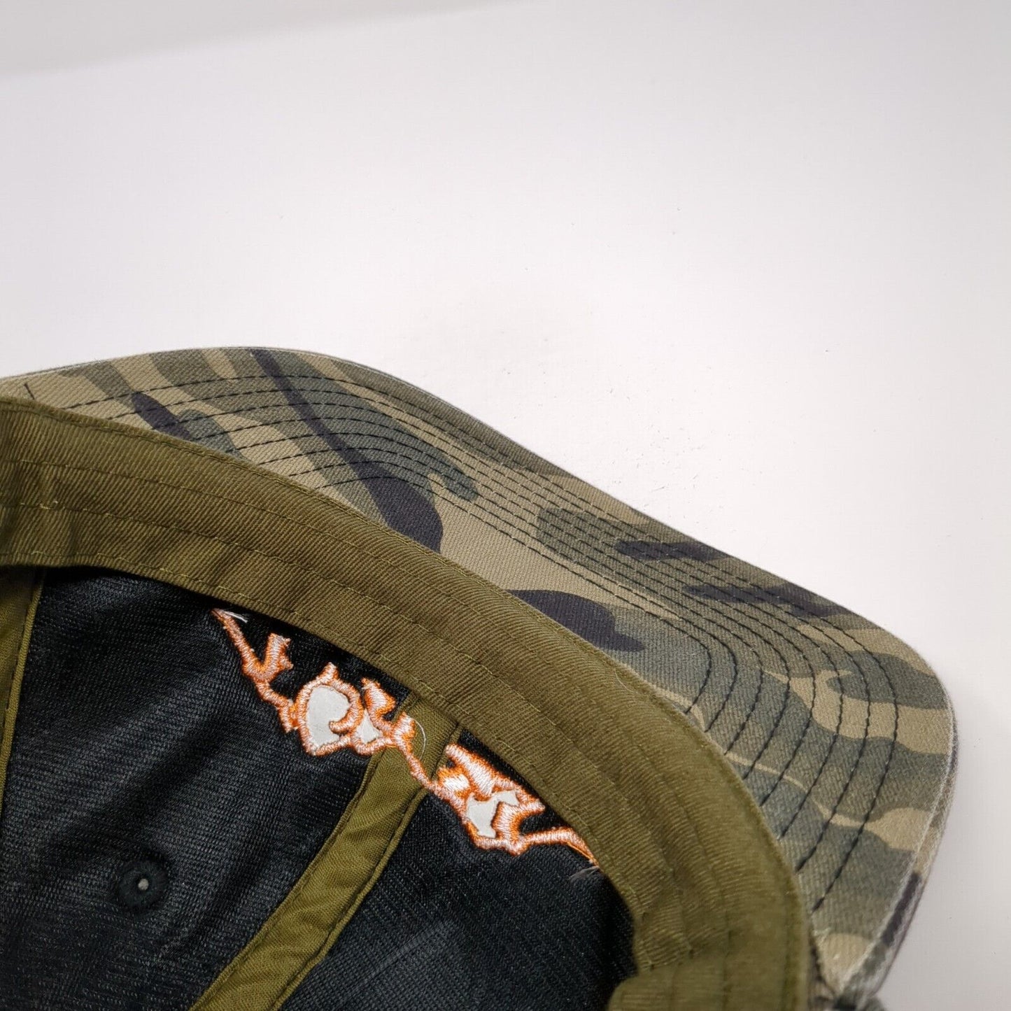 Mtn Land Snapback Hat Camo One Size Adjustable Embroidered Paramount
