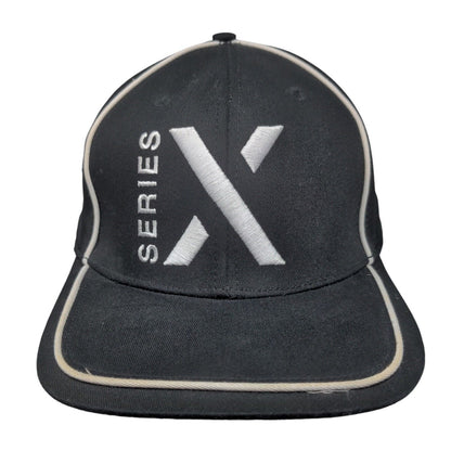 Xbox Series X Snapback Hat Black One Size Embroidered Adjustable Meta