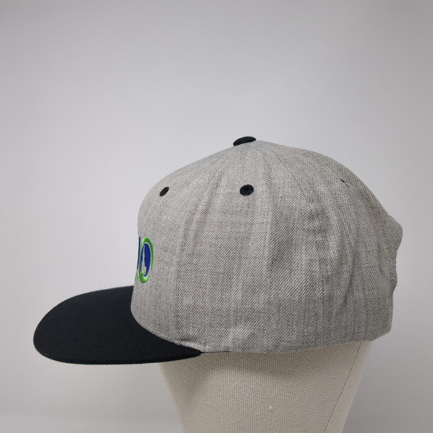 Idaho Glove & Safety Snapback Hat Gray One Size Colorblock Sport-Tek
