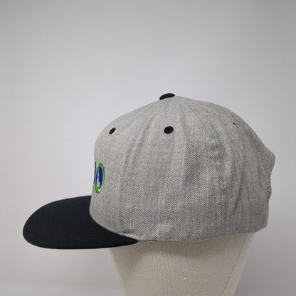 Idaho Glove & Safety Snapback Hat Gray One Size Colorblock Sport-Tek