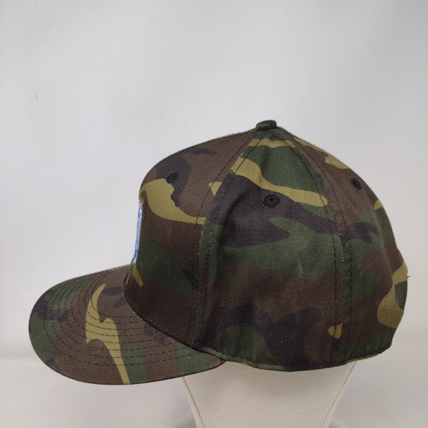 Charger Blue Golf Scramble Snapback Hat Camouflage 58cm Adjustable Pins & Aces