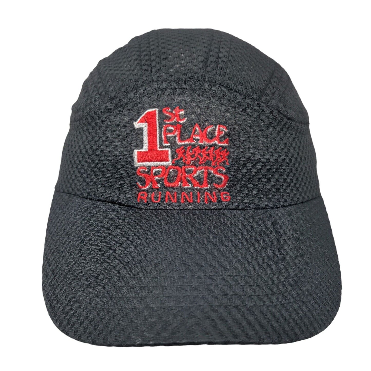 1st Place Sports Running Jacksonville Running Cap Black OS Breathable Bay Six