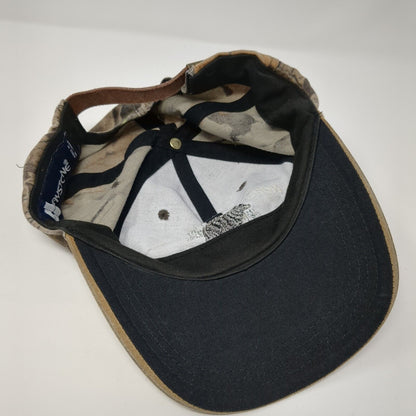 Northern Echo Lodge Lake Wapawekka Sask Slideback Hat Camouflage OS Adjustable