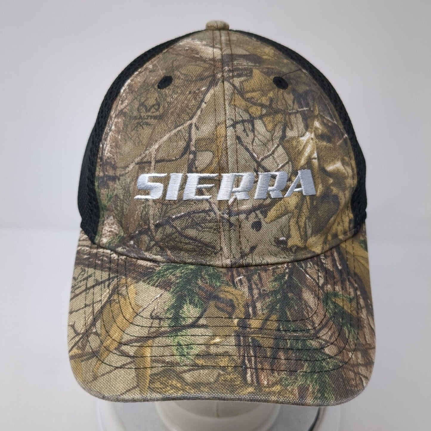 Sierra Fitted Trucker Hat Camouflage L/XL Perfect Fit Mesh Back Martin Marketing