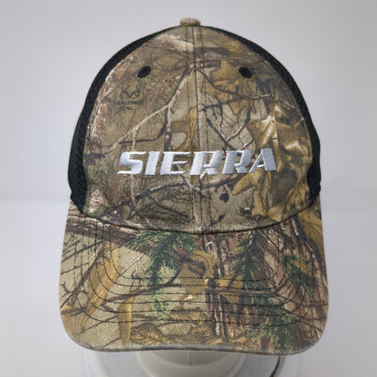 Sierra Fitted Trucker Hat Camouflage L/XL Perfect Fit Mesh Back Martin Marketing
