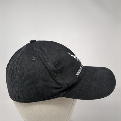 Special Operations Fitted Hat Black One Size Solid Air Force Spec Ops