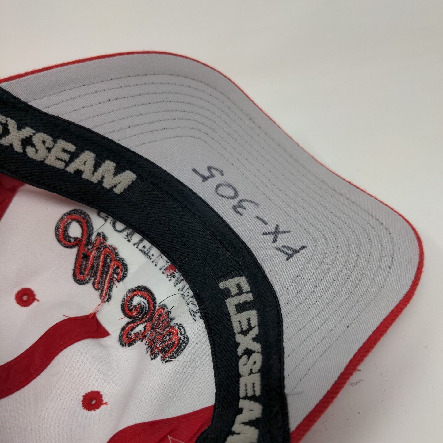 All Stars Southwest Fitted Hat Red M/L Flexseam Embroidered Outdoor Cap