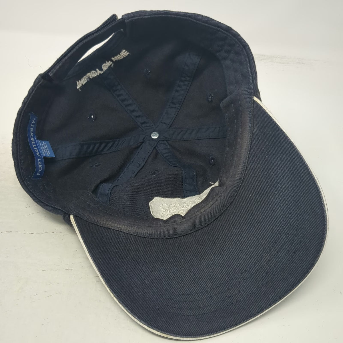 Port Authority Rombauer Vineyards Napa Valley Baseball Cap Blue One Size Hat