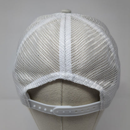 River Discovery Snapback Trucker Hat Gray OS Adjustable Mesh Back Econscious