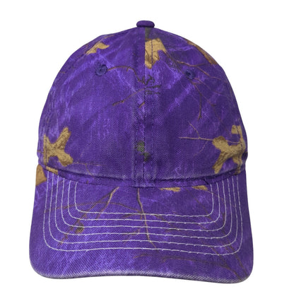 Signatures Strapback Hat Multicolor Camo One Size Adjustable Outdoor