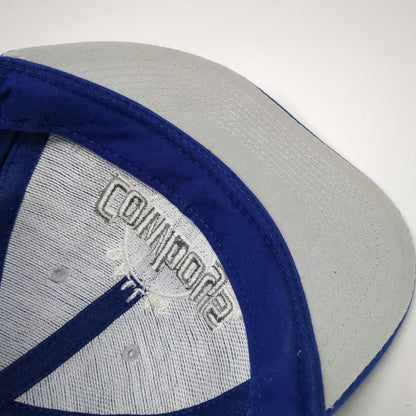 Dallas Cowboys NFL Logo 7 Snapback Blue Hat Embroidered Gray Underbrim Vintage