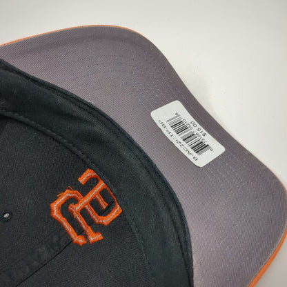 '47 Brand San Francisco Giants MLB Snapback Hat Black Orange One Size OSFM Logo