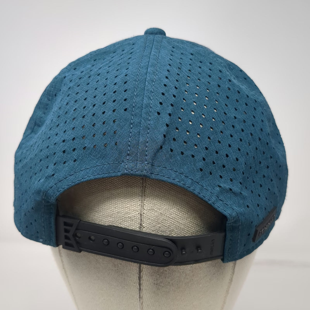 Melin A-Game Hydro Trucker Hat Blue One Size Perforated Performance Snapback