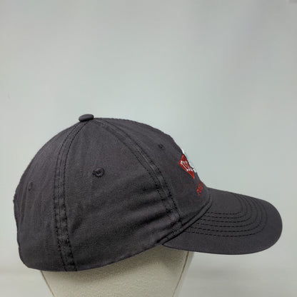 Tractor Supply Co Slideback Hat Gray One Size Embroidered 6 Panel