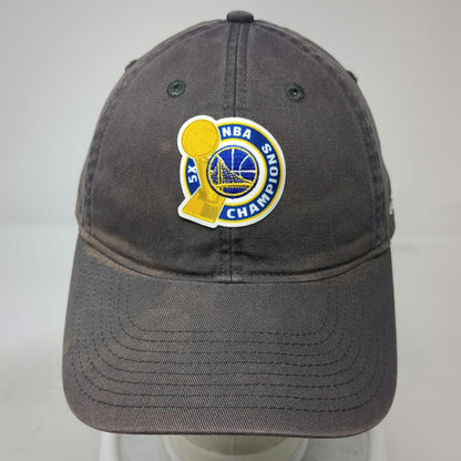 Adidas Golden State Warriors NBA 2017 Champions 5X Gray One Size Cap Hat Strap