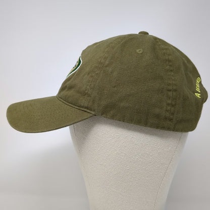 Old Guys Rule Baseball Cap Green One Size Living Legend Slogan Strapback Hat