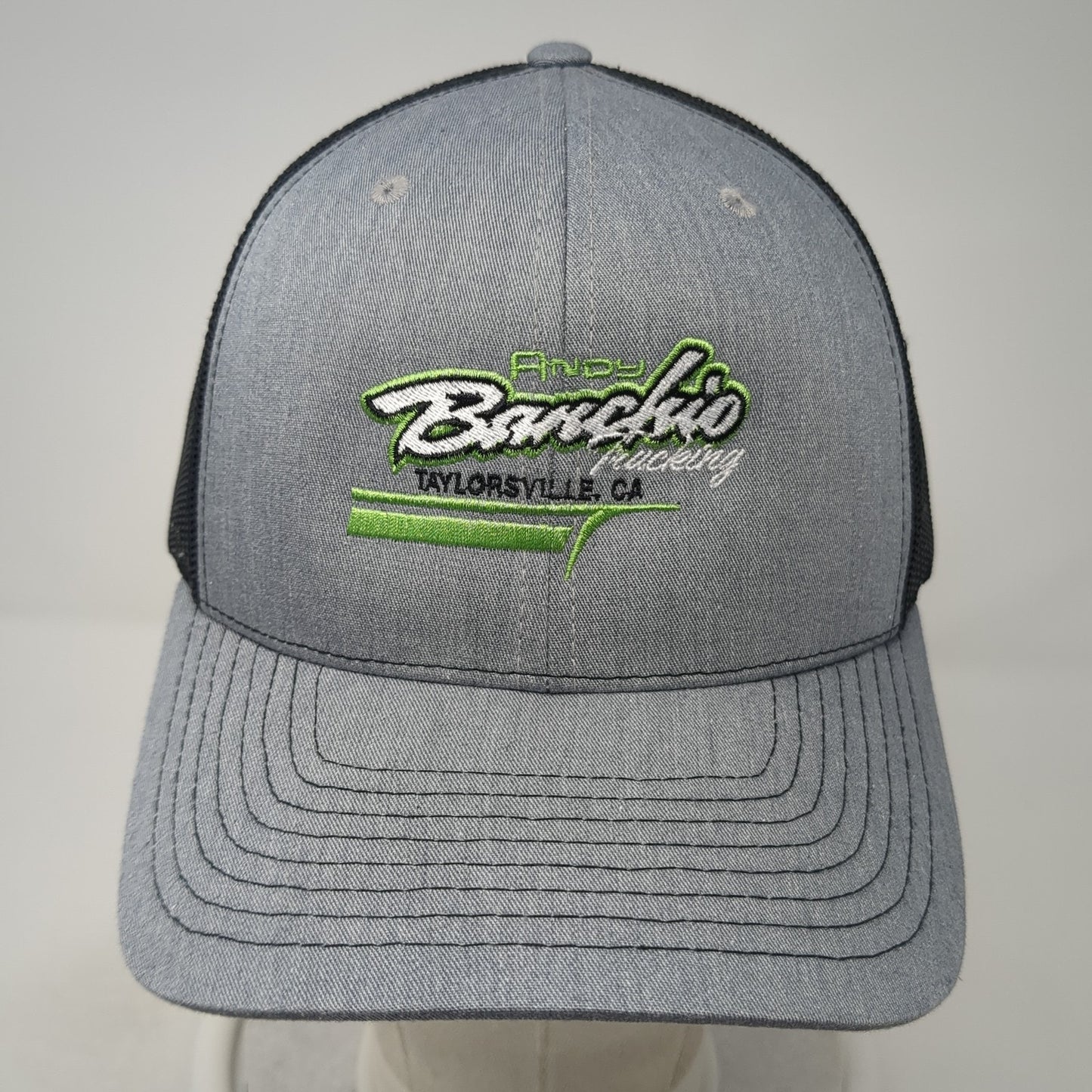 Andy Banchio Trucking Taylorsville CA Trucker Hat Gray OS Mesh Back Richardson