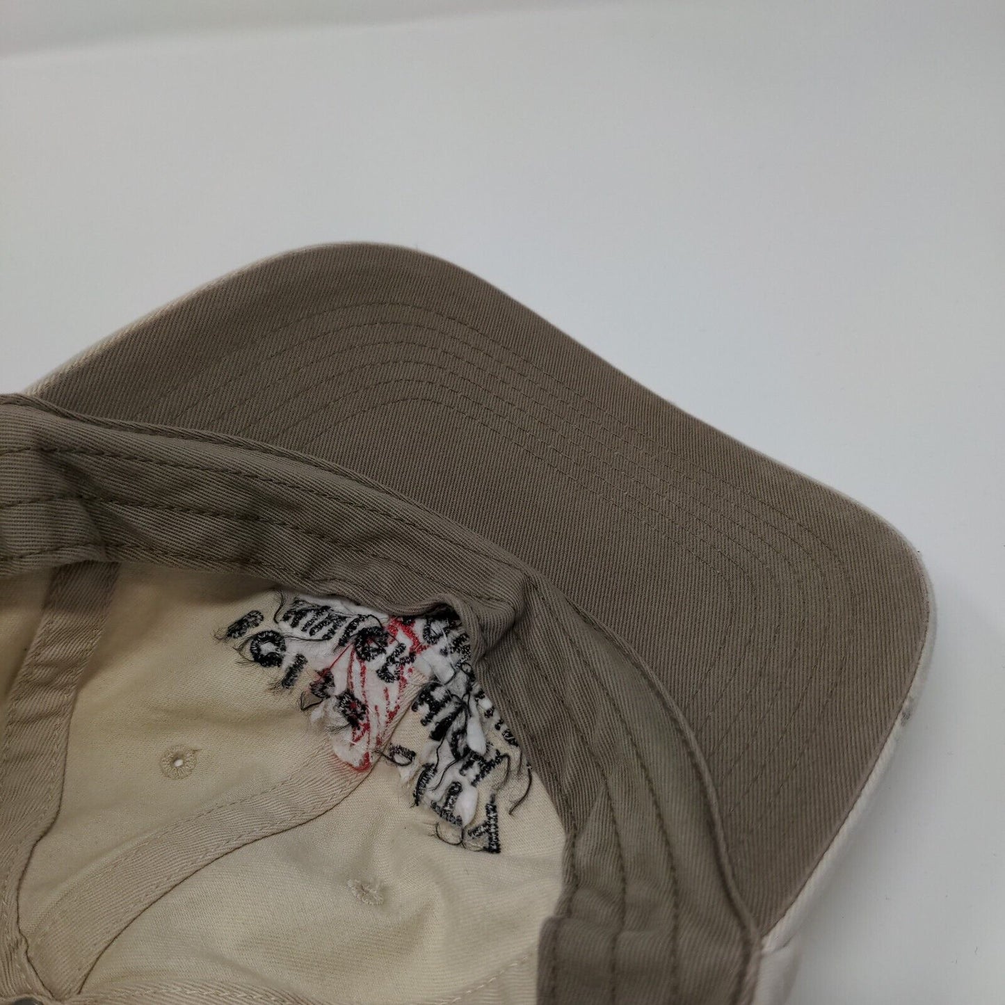 Boise City Juniors High Championships Strapback Hat Tan One Size 6 Panel