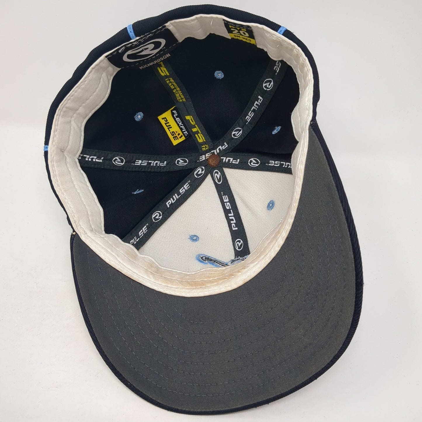 KC Elite Fitted Hat Multicolor Medium Embroidered Piping Richardson