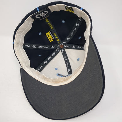 KC Elite Fitted Hat Multicolor Medium Embroidered Piping Richardson