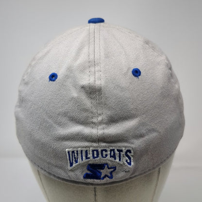 Kentucky Wildcats NCAA Starter Cap Gray Blue One Size Hat Wool Blend Stretch