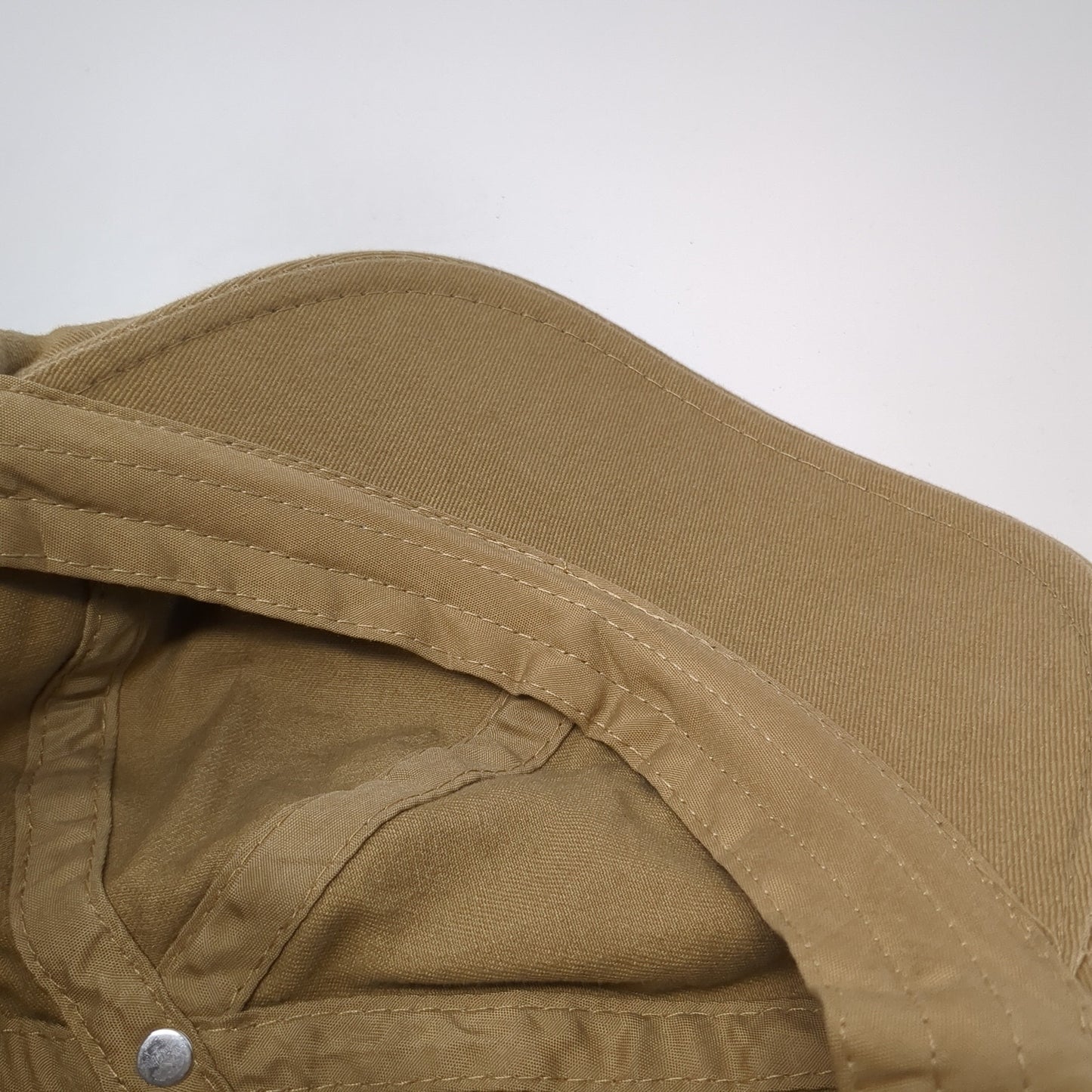 Voboom Newsboy Cap Brown One Size Stretch Lightweight Vented Holes Blank