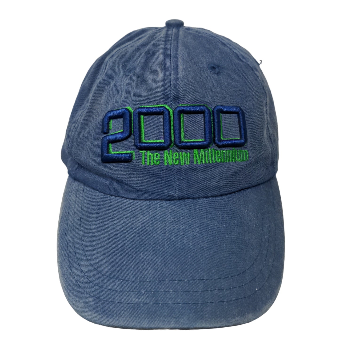 Millennium by Falcon Men's Slideback Hat Blue Vintage Y2K The New Millennium