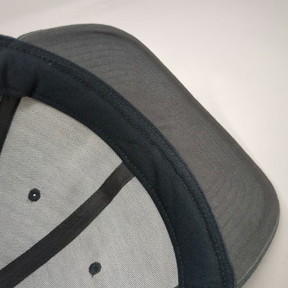 Nike Snapback Hat Gray One Size Baseball Home Plate Logo Swoosh Pro Sportswear