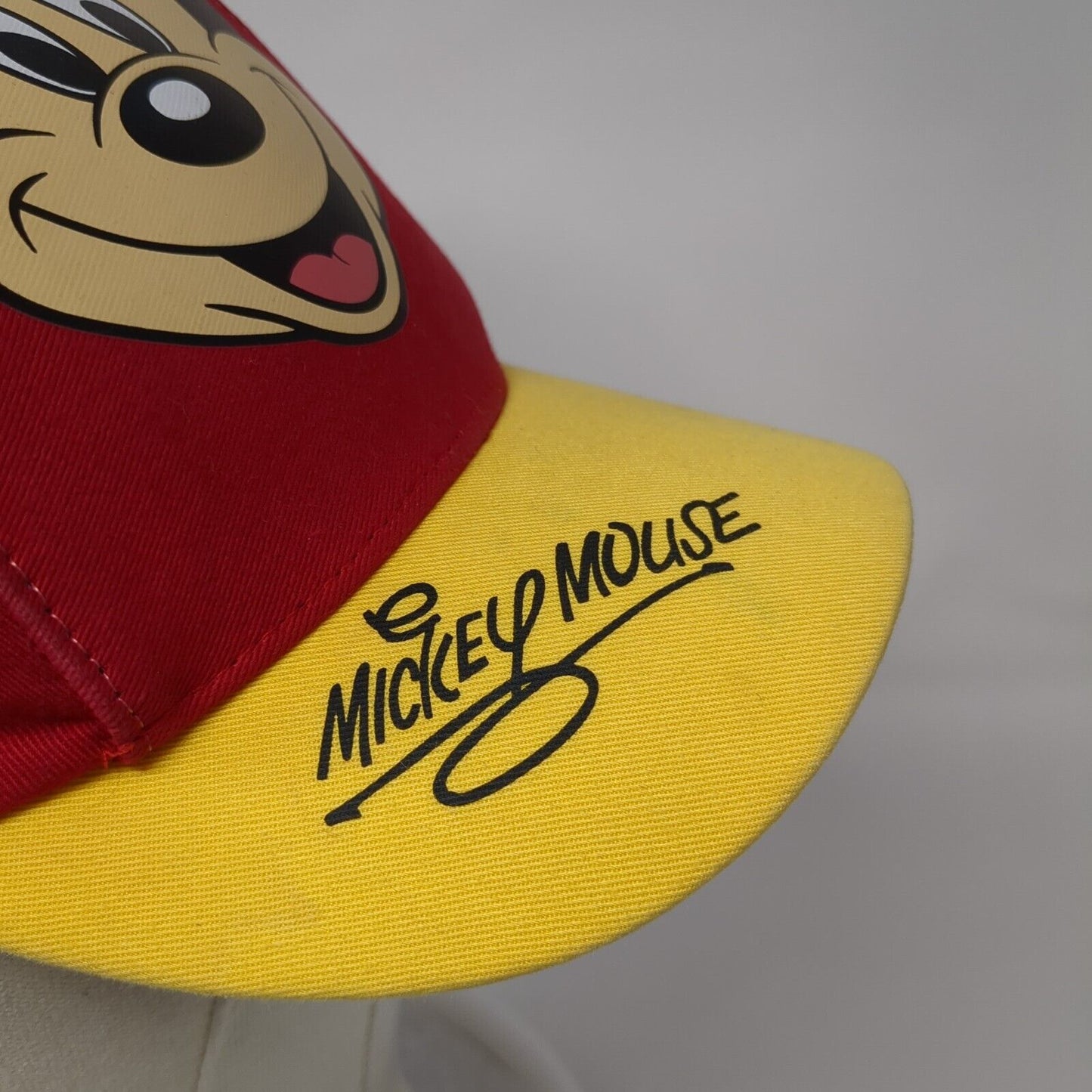 Mickey Mouse Ears Youth Snapback Hat Multicolor One Size Adjustable Disney Parks