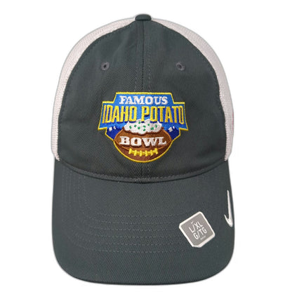 Nike NCAA Famous Idaho Potato Bowl ESPN Hat Gray XL Mesh Back Stretch Fit