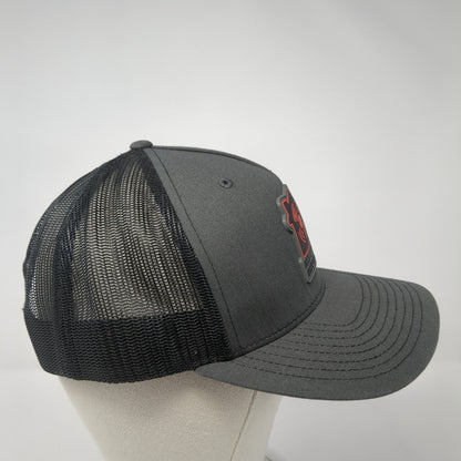 Disaster Response Snapback Trucker Hat Gray OS Adjustable Mesh Back 6 Panel